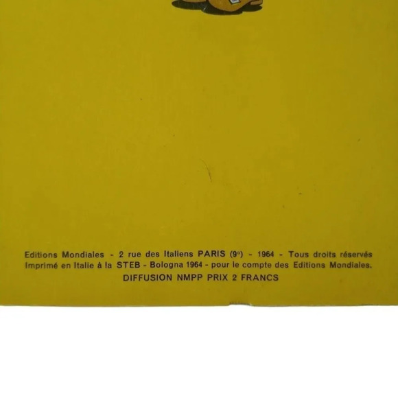 Vintage "Nick et Panchito" #7 French Comic Book - Picture 8 of 8